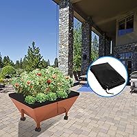 Vista 5 de 3 fundas de repuesto para recolectores de ciudad, cubierta de caja de maceta de 20 x 24 pulgadas, cubierta de kit de replanta para mantillo de jardín
