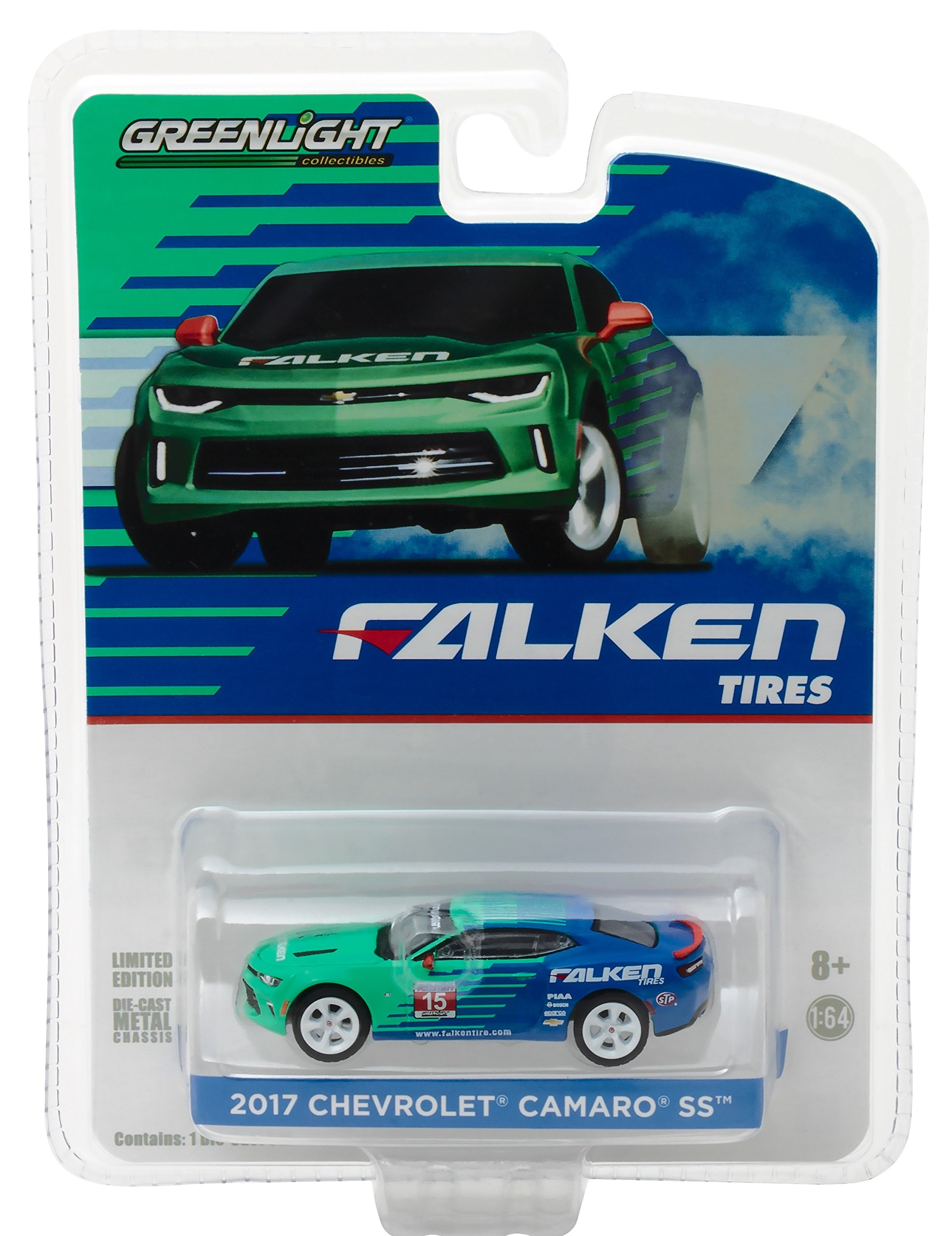 Amazon.com: Greenlight 1/64 Falken Tires 2017 Chevrolet Camaro SS