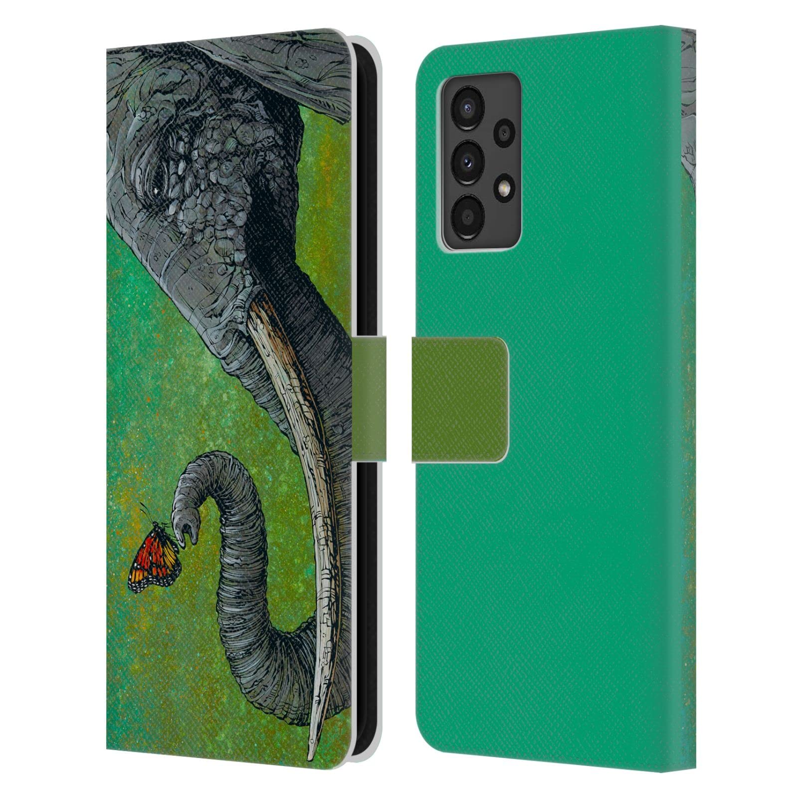 Carcasa cuero Samsung Galaxy A13 tipo libro antichoque con tarjetero 7