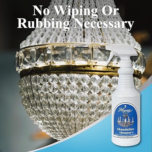 Miniatura 6 de Hagerty - Limpiador de candelabros, fórmula que no se limpia, gotea y seca para un acabado brillante y limpio en accesorios de vidrio y cristal,