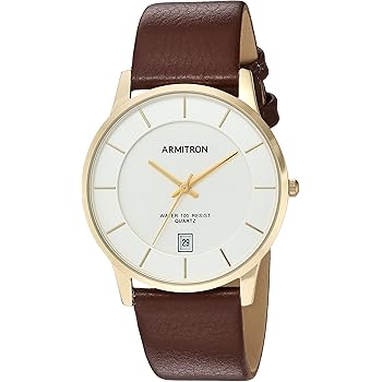 armitron watch leather band