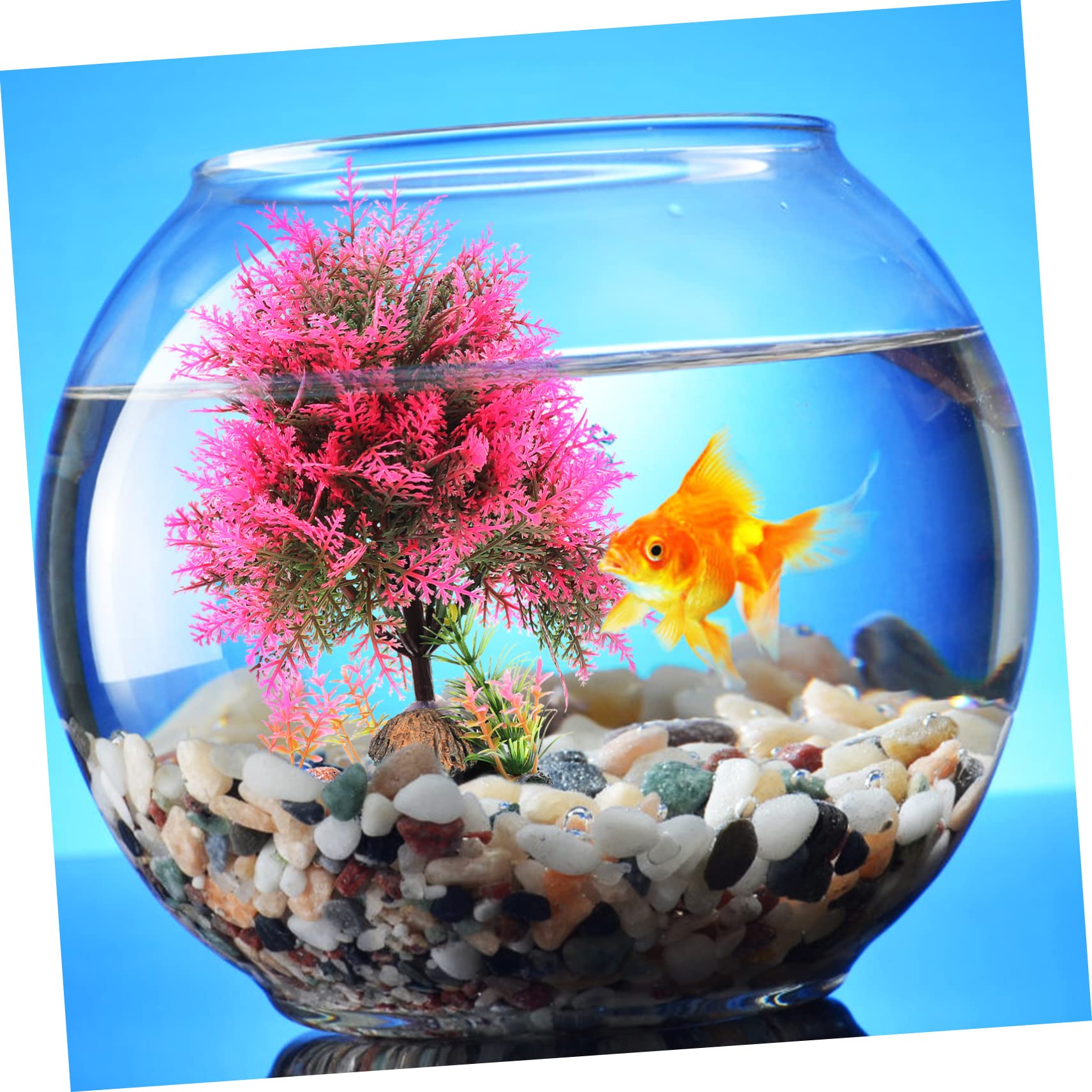 FRCOLOR 3 Pièces Ornements D'aménagement Paysager D'aquarium Accessoires D'aquarium Modèle De Plante Aquatique Arbre Aquatique Aquarium Plantes Aquatiques Plastique Gazon Artificiel