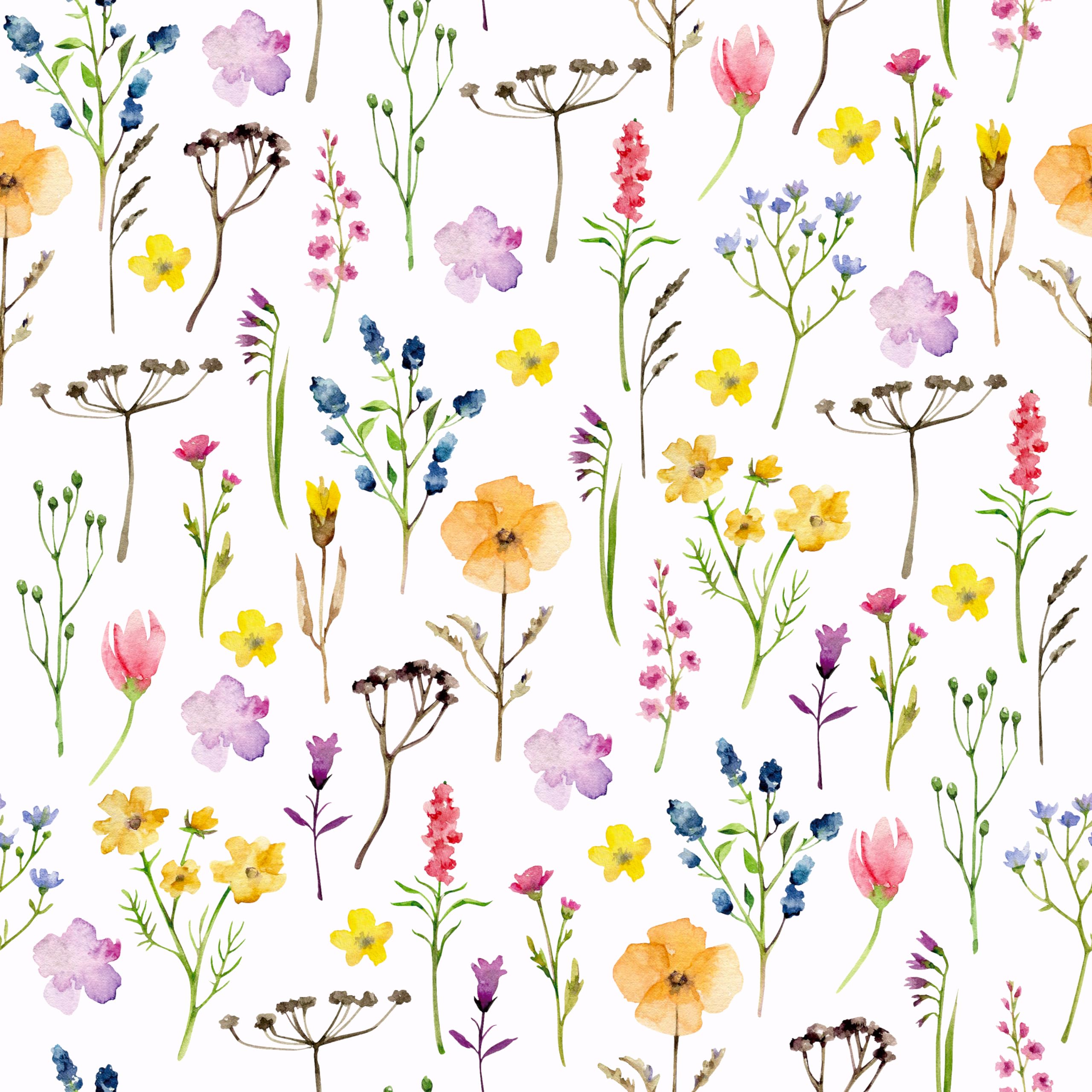 Papel tapiz de pared autoadhesivo floral para dar vida a salones y estanterías de madera