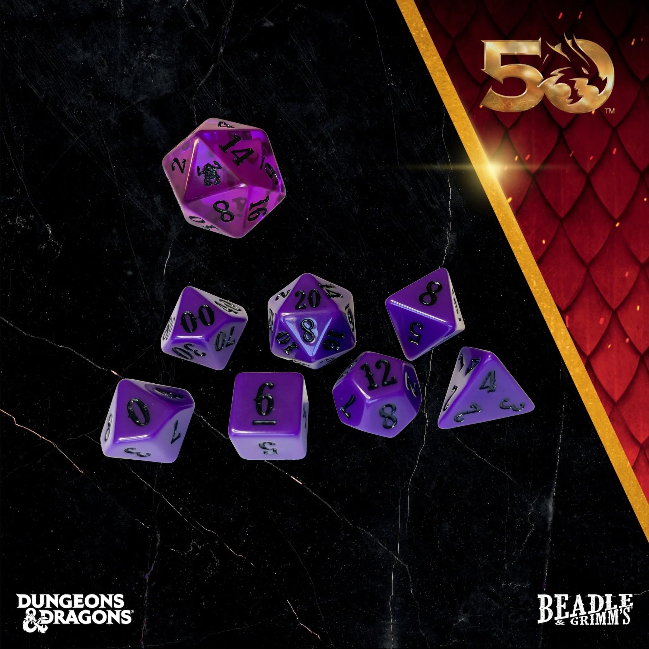 Beadle & Grimms - D&D Classic Module Dice Set - Journey to the Barrier Peak