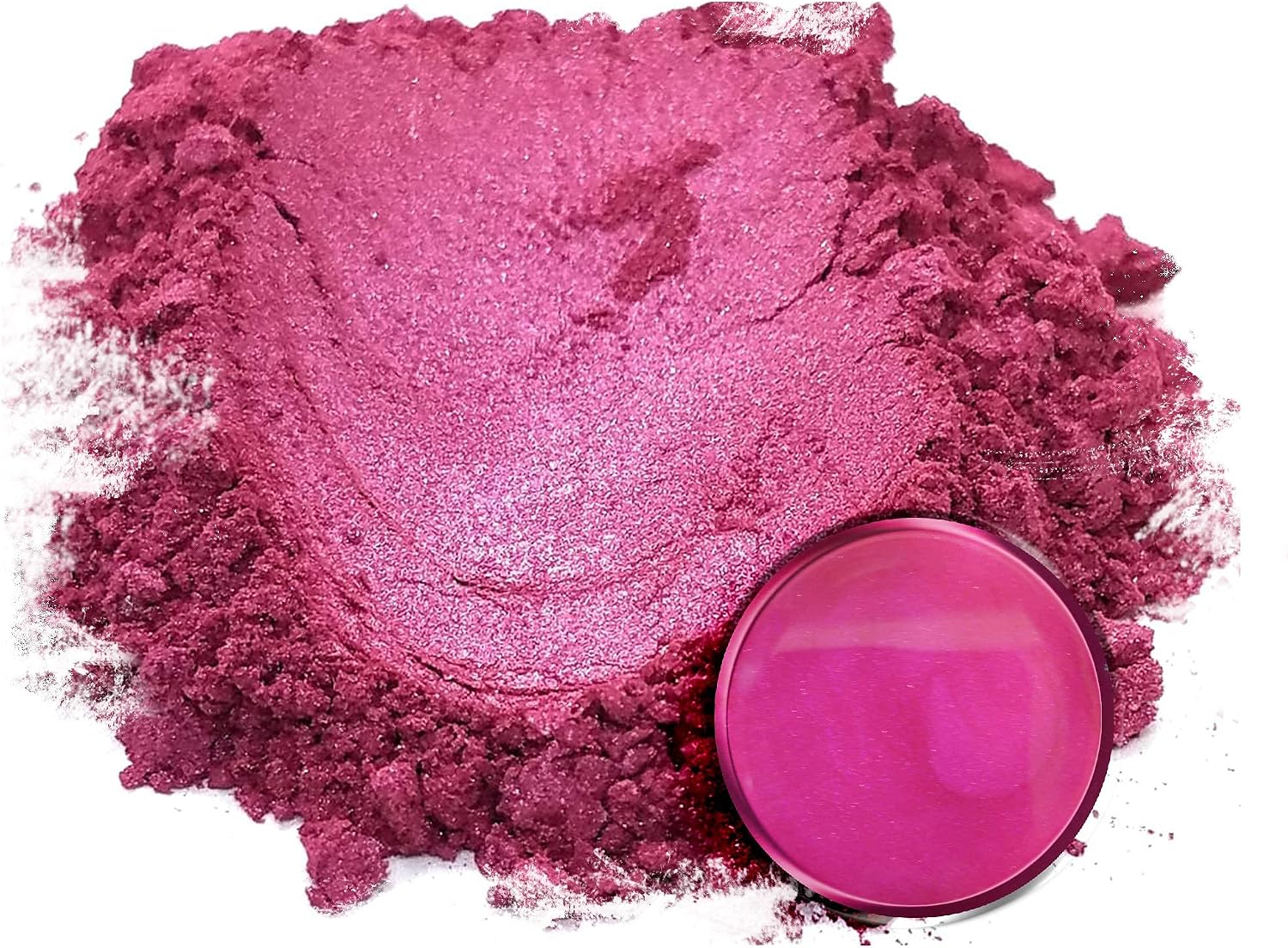 Eye Candy Pigments Premium Red Mica Powder - Shibazakura Red (50gr) - for Epoxy, Resin, Soap, Paint, Woodworking, Acrylic Pouring, Bath Bombs, Fishing Lures - DIY Arts and Crafts Additive