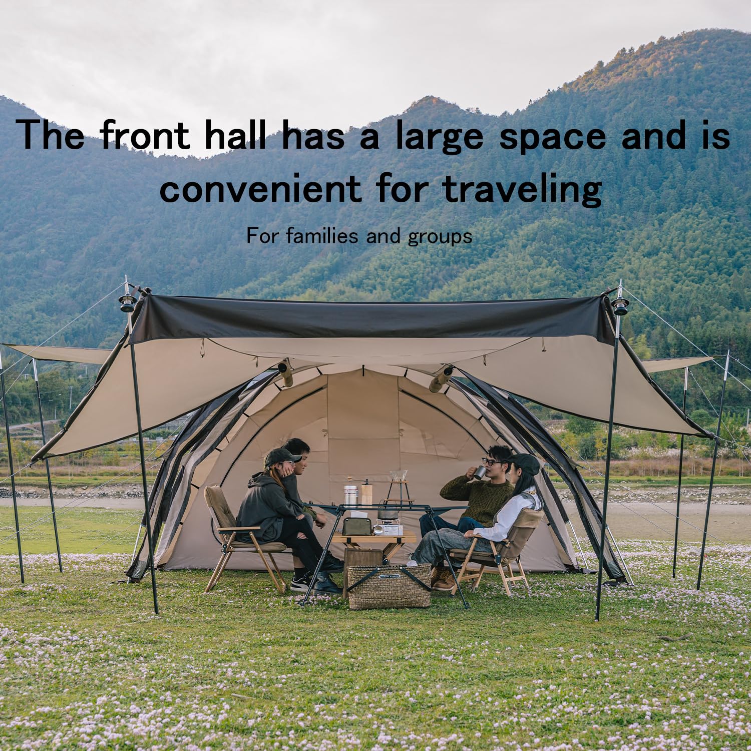 Naturehike Tente de Camping Tunnel Tente pour 4-6 Personnes Tente familiale compacte Backpacking Tente Trekking Tente pour Camping Jardin familles Naturehike Tente de Camping Tunnel Tente pour 4-6 Personnes Tente familiale compacte Backpacking Tente Trekking Tente pour Camping Jardin familles