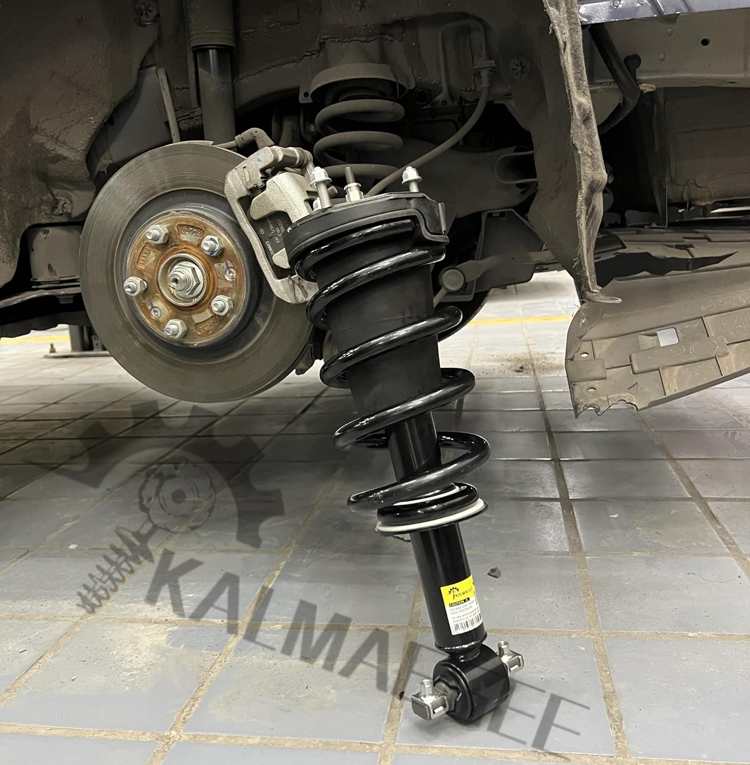 19353951 2PCS Front Shock Absorber Struts with Magnetic Ride Control, Shock Struts Assembly w/Coil Spring for 2007-2014 Cadillac Escalade ESV EXT Tahoe Suburban GMC Yukon Sierra Denali 1500