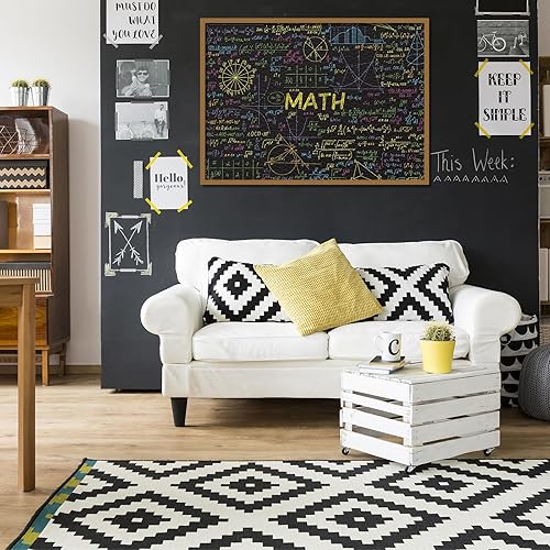 Miniatura 5 de Rompecabezas de fórmulas matemáticas de 1000 piezas para adultos, rompecabezas imposible difícil, rompecabezas de arte neón, rompecabezas familiar