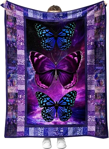 Manta suave de sherpa para la cama y el sofá - Mantas acolchadas impresas en 3D para niños y adultos - Manta de lana suave para la cama