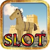 Troy Treasure Greece Fable Progressive Jackpot Lucky Vegas Casino Slot Machine Poker Slots Free