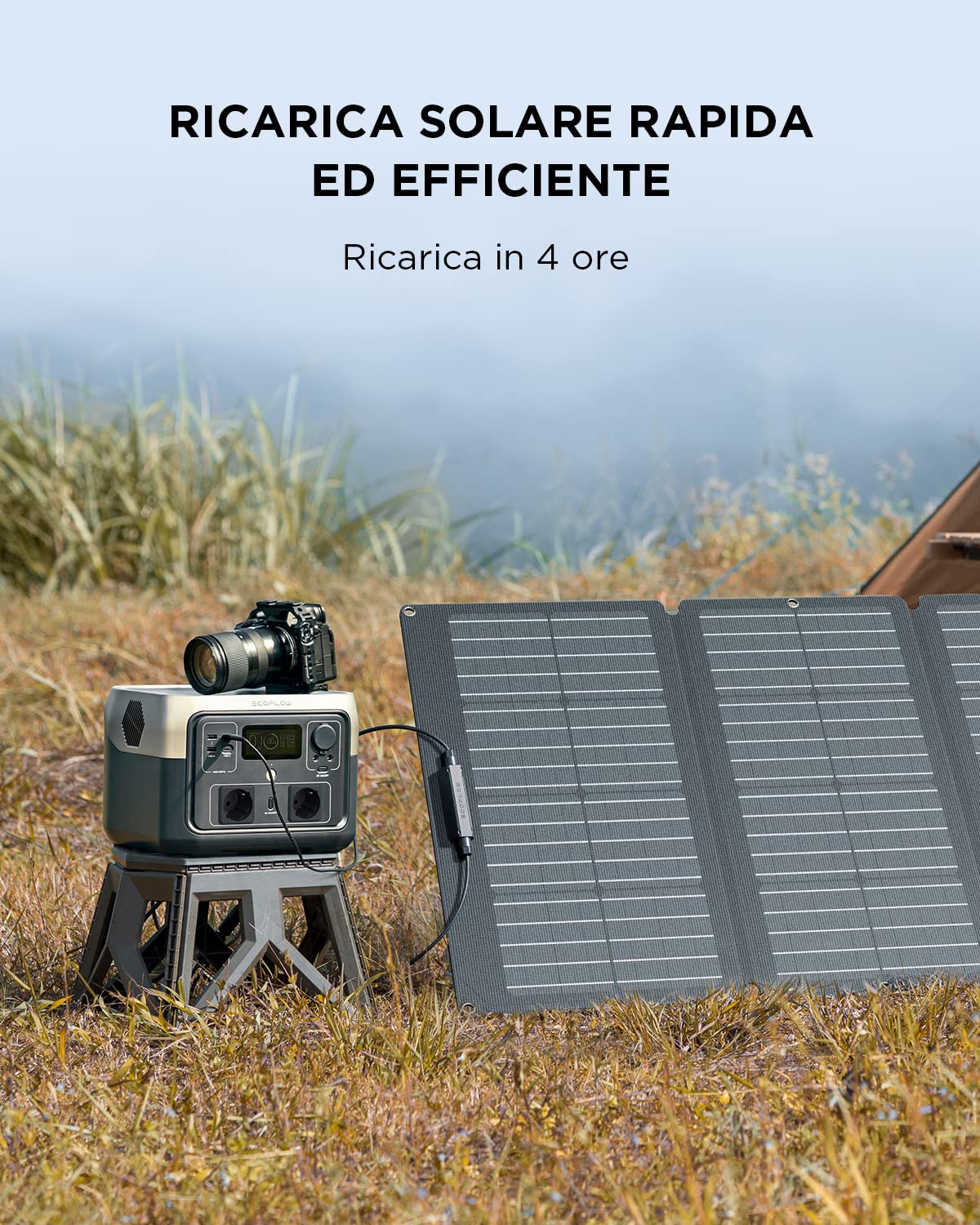 Generatore portatile EcoFlow RIVER 2 Max 512Wh Solar Generator - Dettaglio