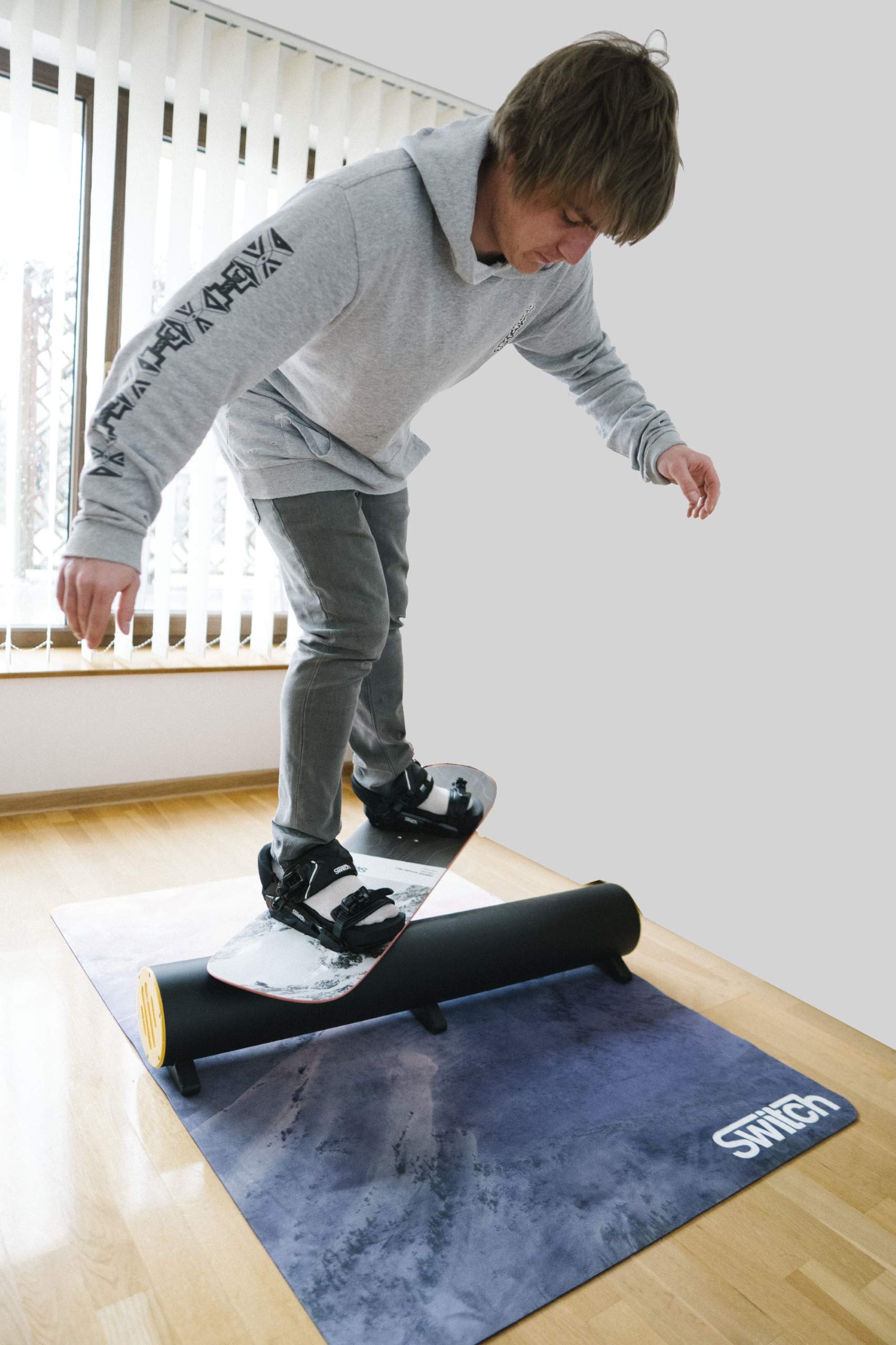 Switch Boards Jibbing Board PRO 110 Abstract + attacchi di allenamento