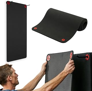 SPRI Hanging Exercise Mat - Commercial Grade Yoga & Fitness Mat with Reinforced Grommets, Multiple Sizes for Gyms & Classes
