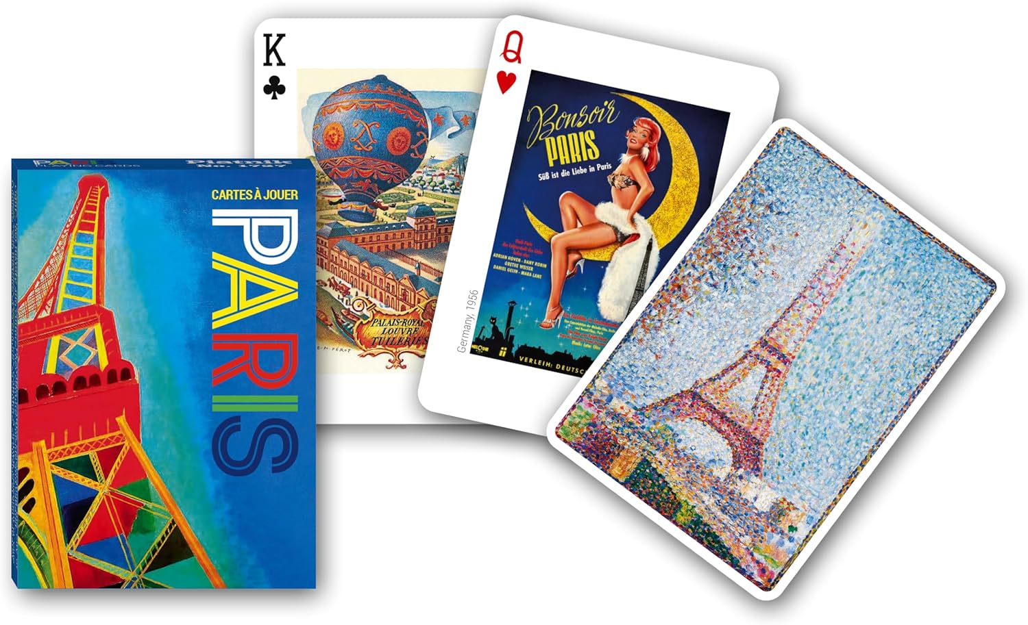 Piatnik Paris Card Game 54 Sheets