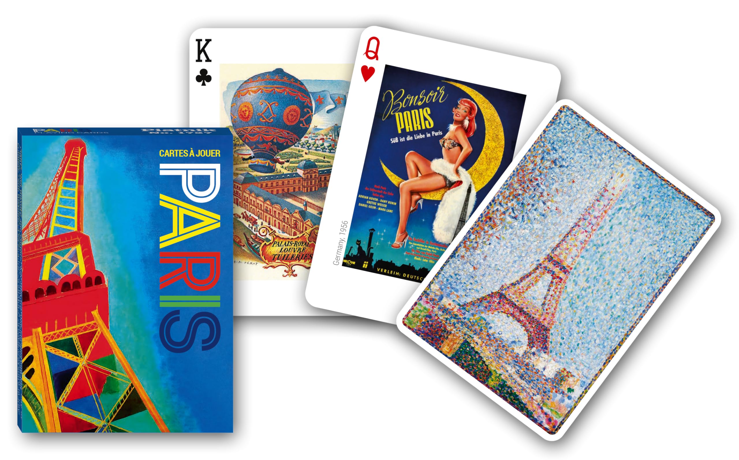Piatnik Paris Card Game 54 Sheets