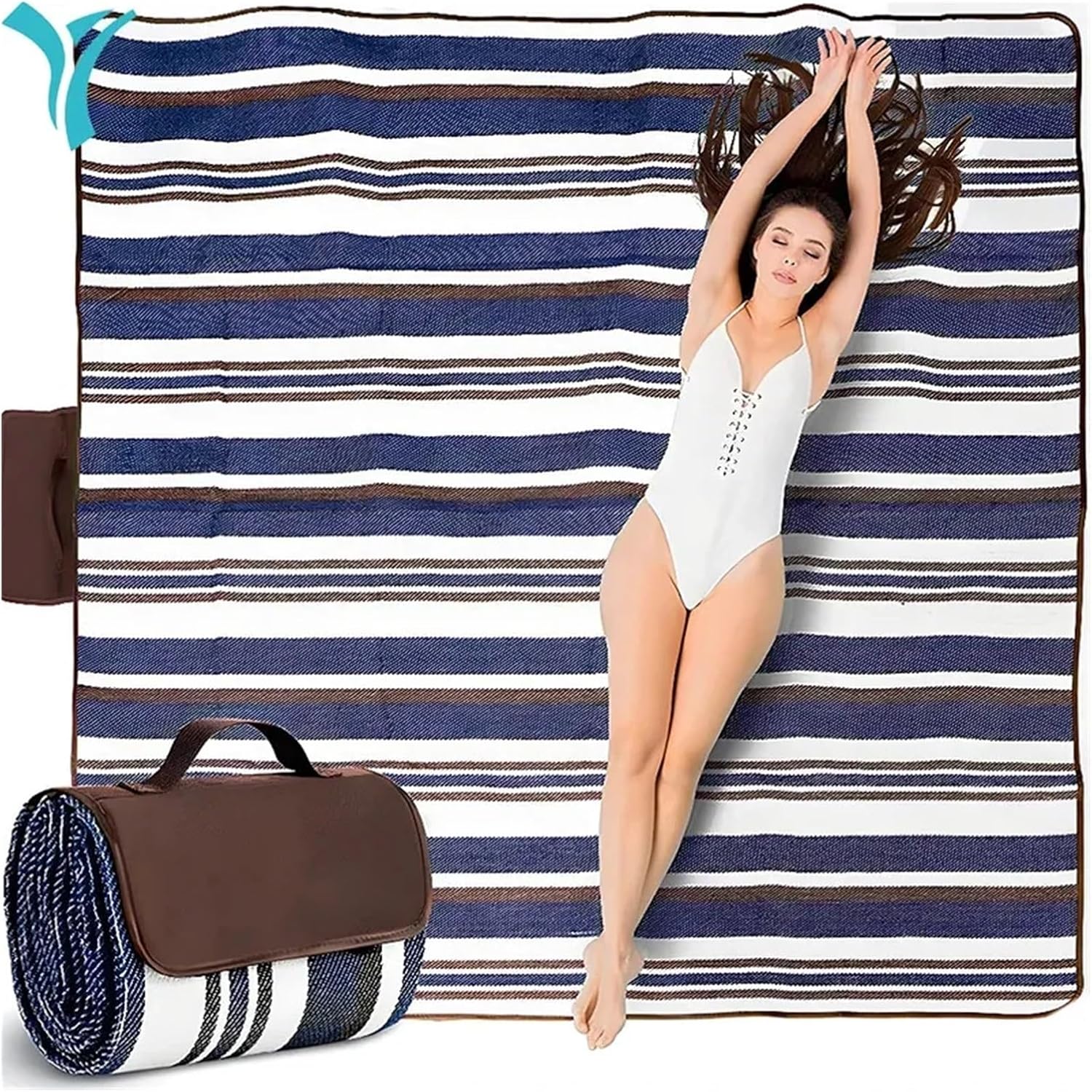 Foldable Outdoor, Extra Large Picnic Blankets,Beach Mat for Spring Summer Campingnkets