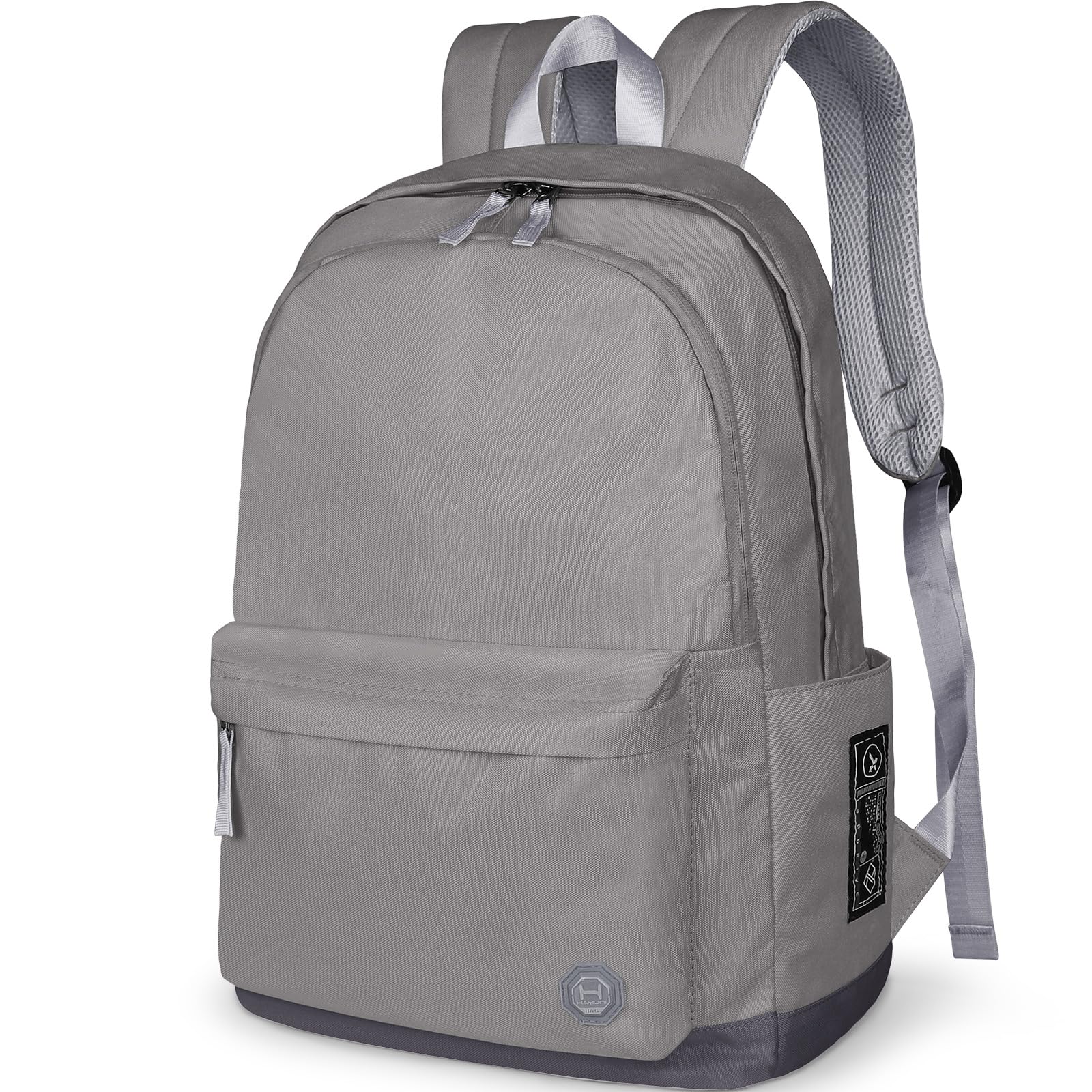 HAMUNI Mochila unisex clásica escolar universitaria ligera casualpara viajes universitarios bolsa de trabajo de negocios, para hombres, mujeres, niños y niñas, se adapta a portátiles de 15 pulgadas