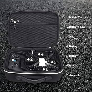 Amazon.co.jp: Bimoon DJI Tello用ハードケース ゲームコントローラー Amazon.co.jp: Bimoon DJI Tello用ハードケース ゲームコントローラー