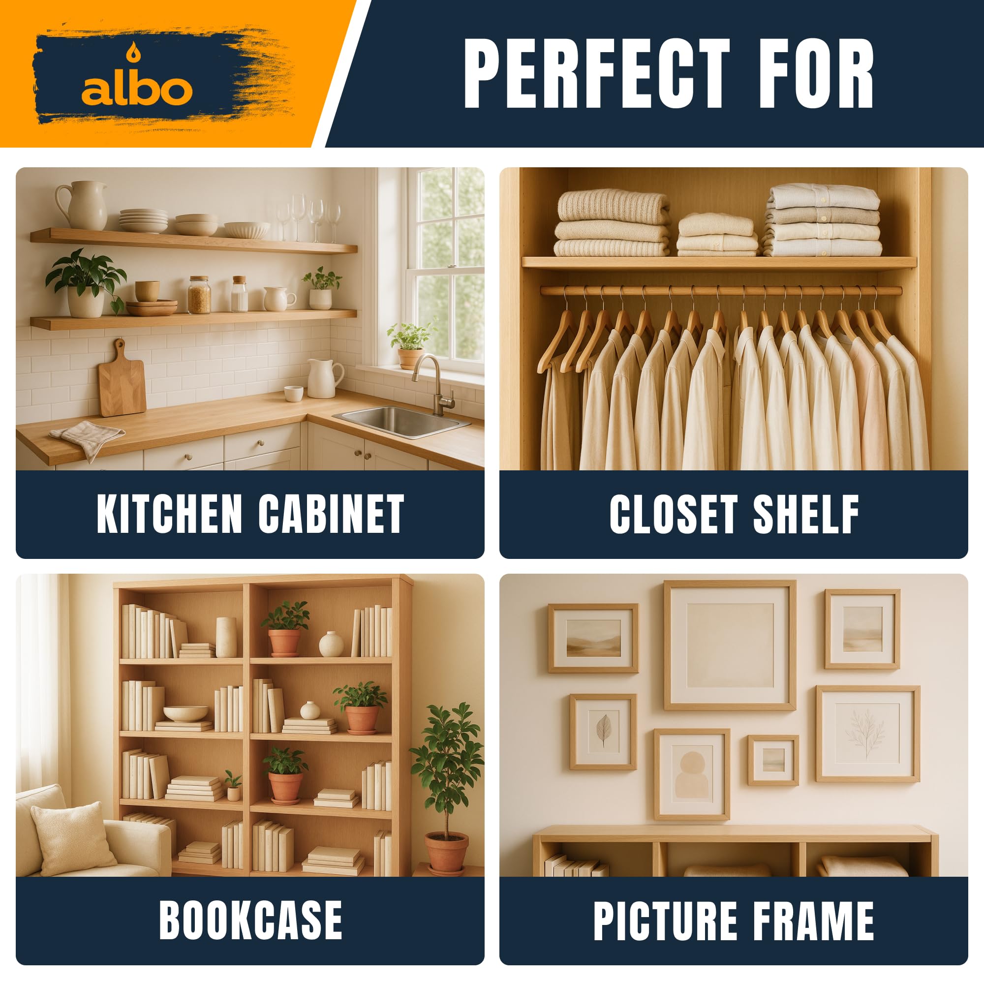 ALBO 500 viti con foro tascabile, in acciaio al carbonio resistente, zincate, con testa quadrata per legno, per falegnameria, armadi e progetti fai da te