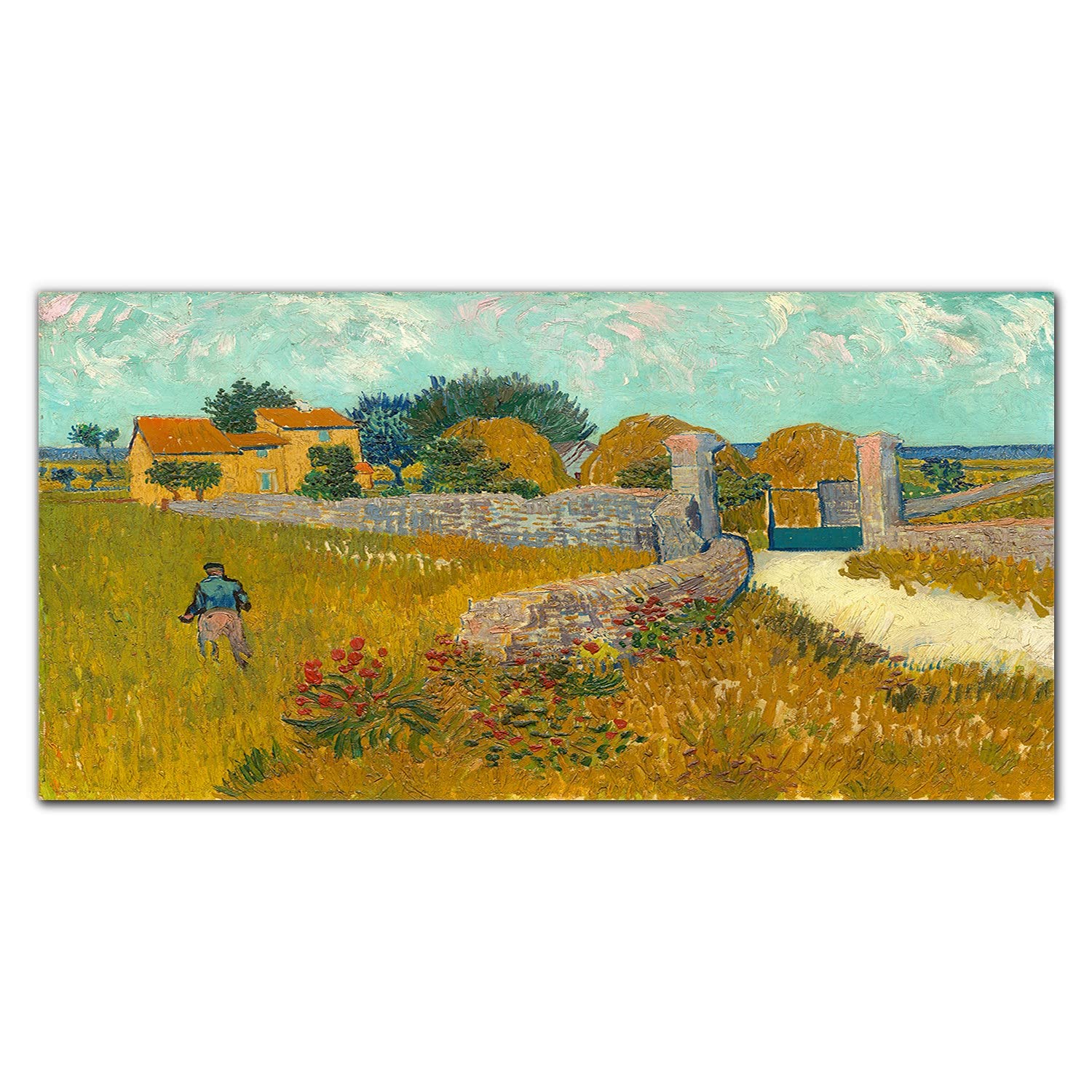 Dosseret en verre trempé adhésif 140x70cm protection de cuisine