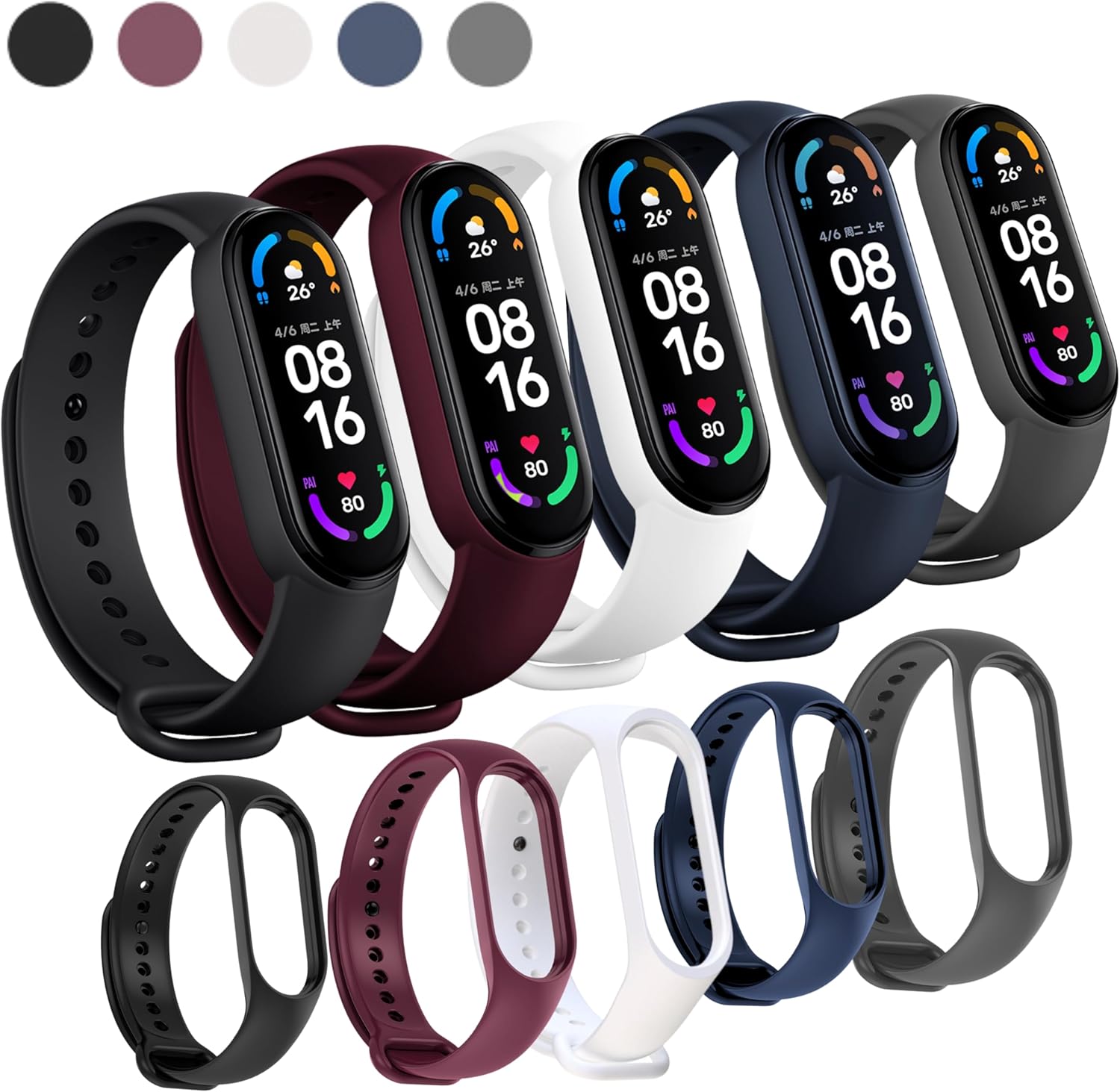 Review das Pulseiras para Smartband MI Band 7: Testado por 30 dias