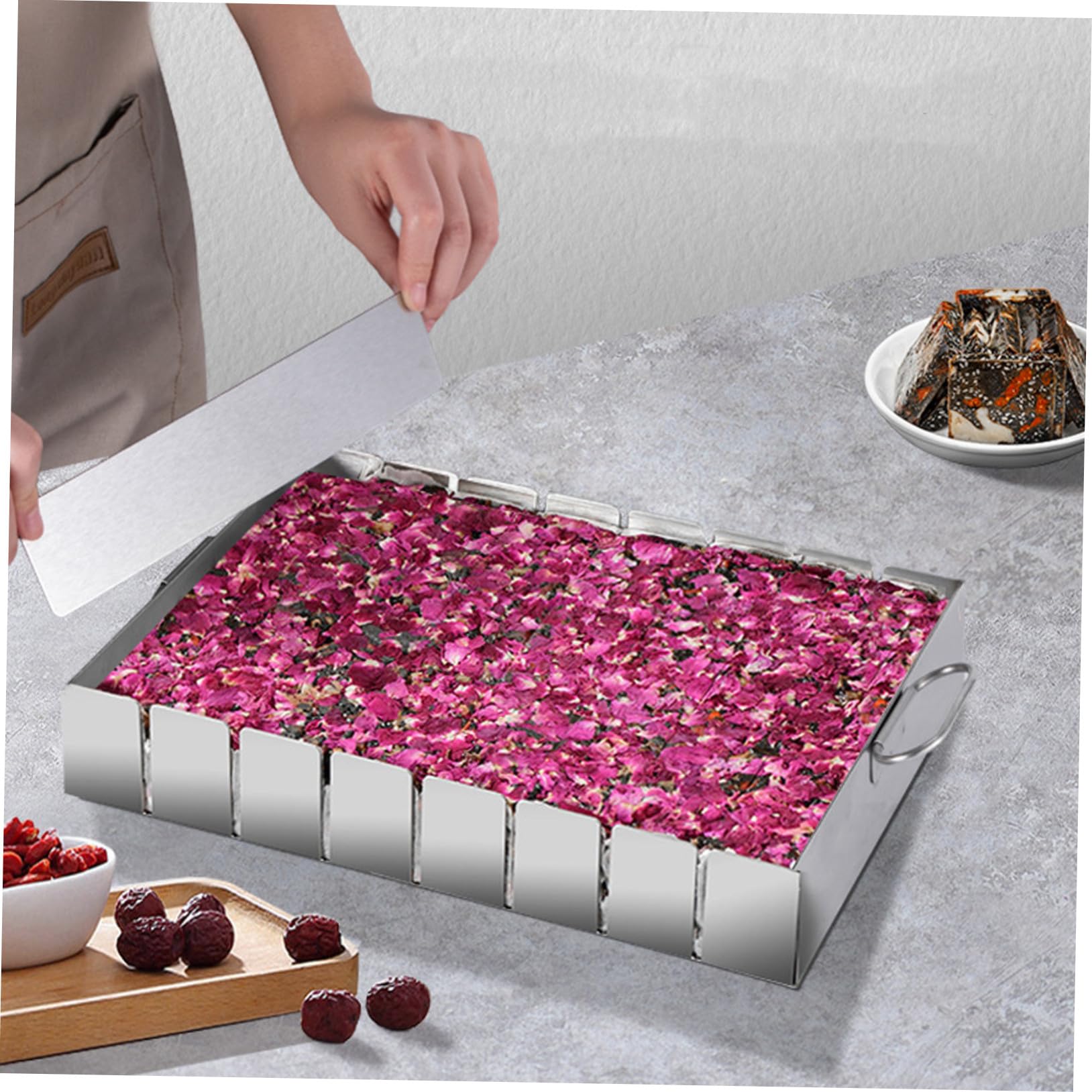 Moule à Bonbons Nougat Antiadhésif Plaque De Découpe, Plastique Léger, Pour Fabrication Gourmande, Amateurs De Pâtisserie, La Cuisine Et Boulangerie, Ensemble Complet
