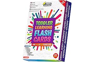 Engaging and Educational: 'abc for toddlers 1-3' Flash Cards by Kinder Scholars