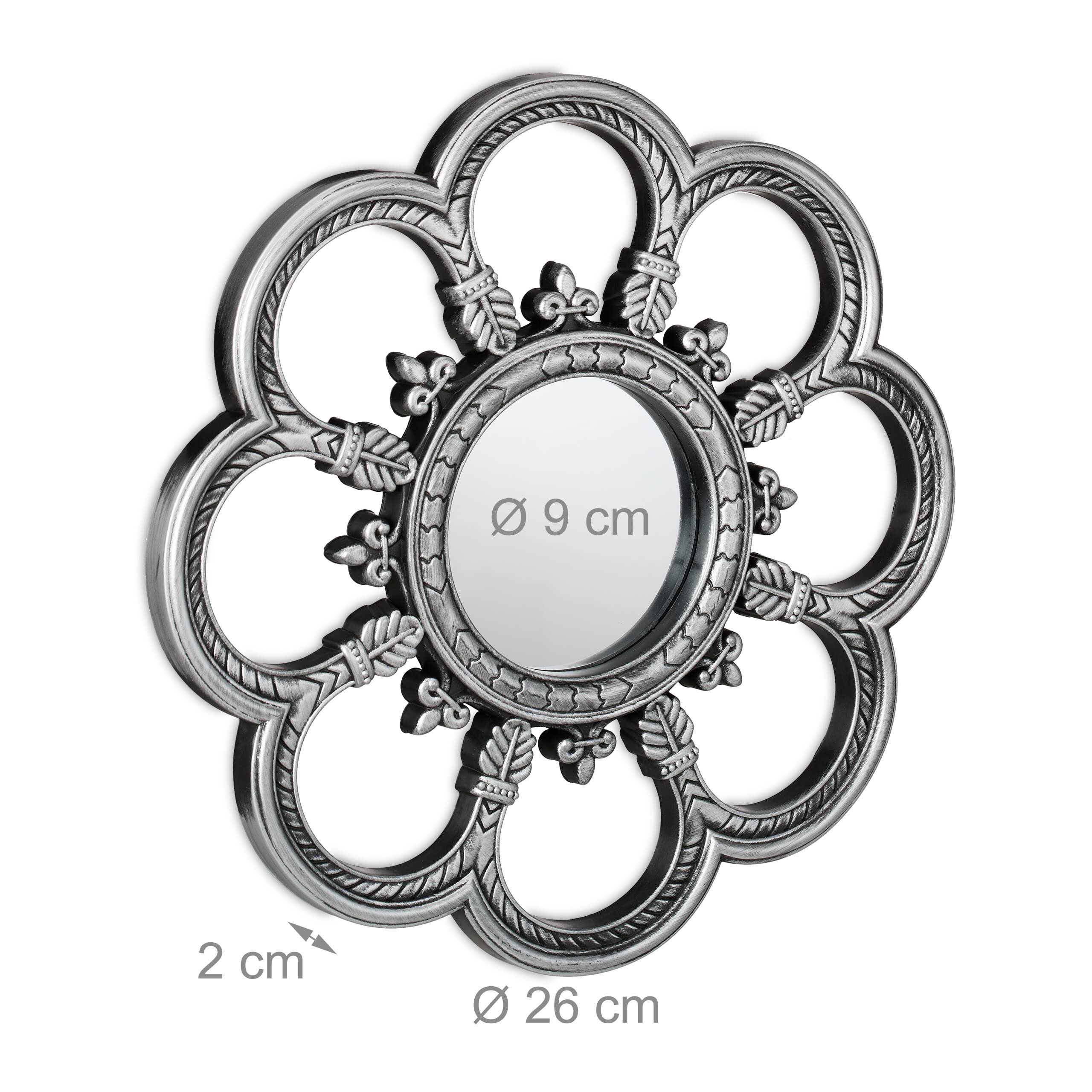 Kave Home Ronde Spiegel 'Wilton' set van 3 stuks Kave Home Ronde Spiegel 'Wilton' set van 3 stuks