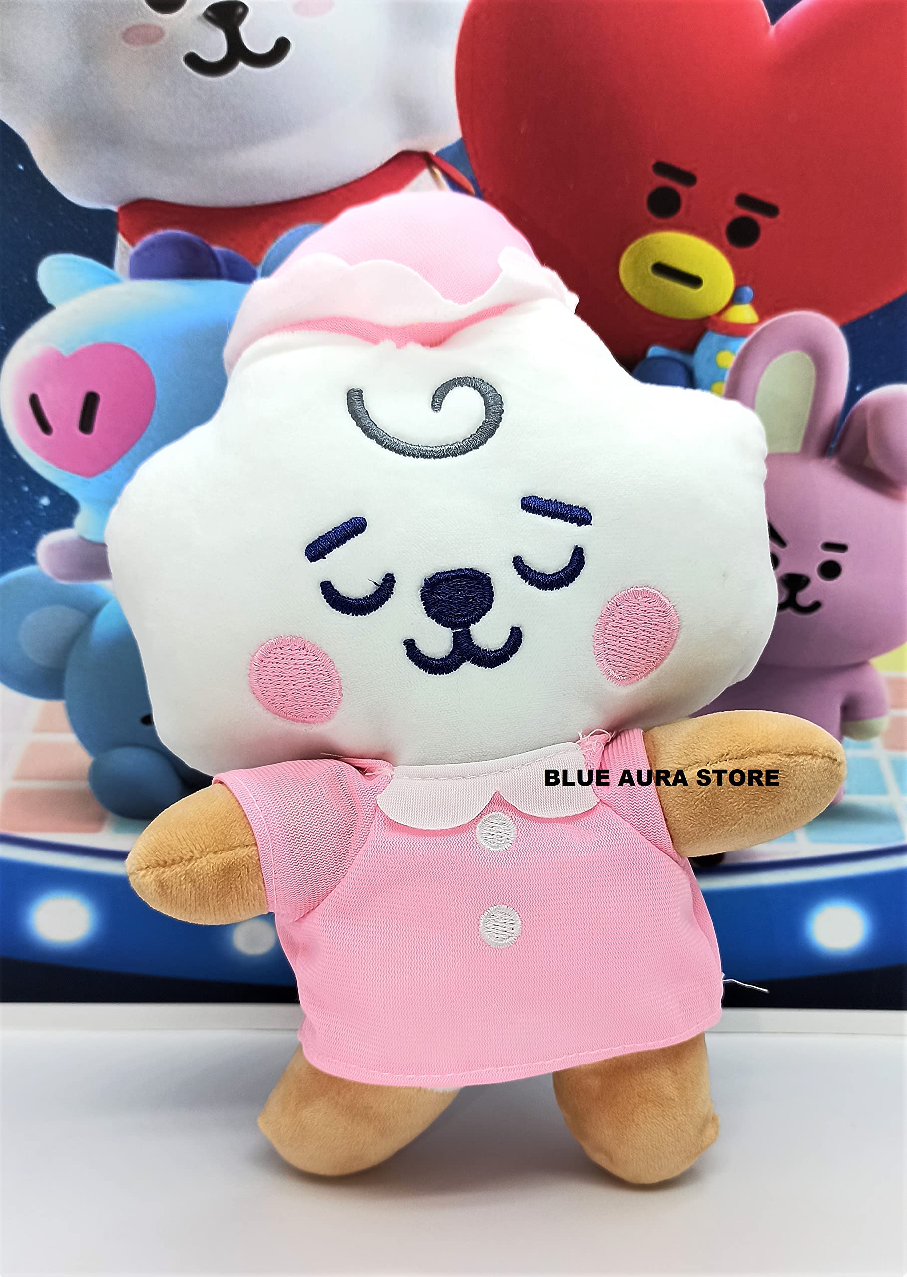 Buy Blue Aura BTS Plush Toy RJ 20CM Goodnight Version BT21