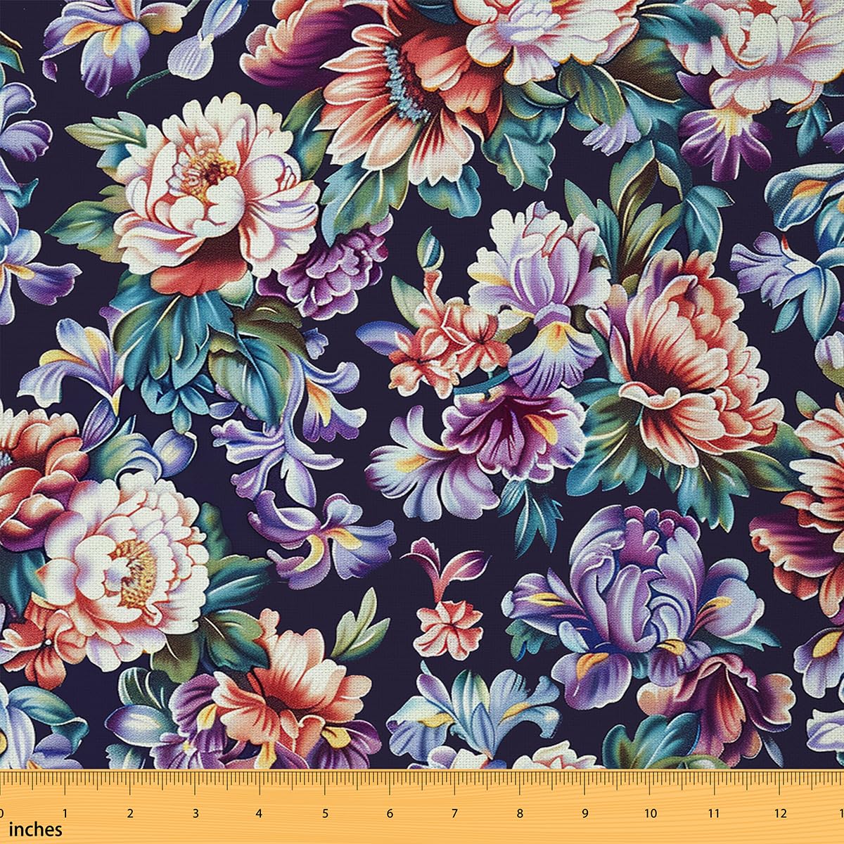 Tissu d'ameublement floral vintage pour sublimer votre mobilier de jardin et salon