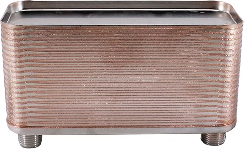 Miniatura 2 de HFS (R) Enfriador de mosto de cerveza Homebrew (7.5 '' 2.9''30 plato, 34 "x 12" NPT)