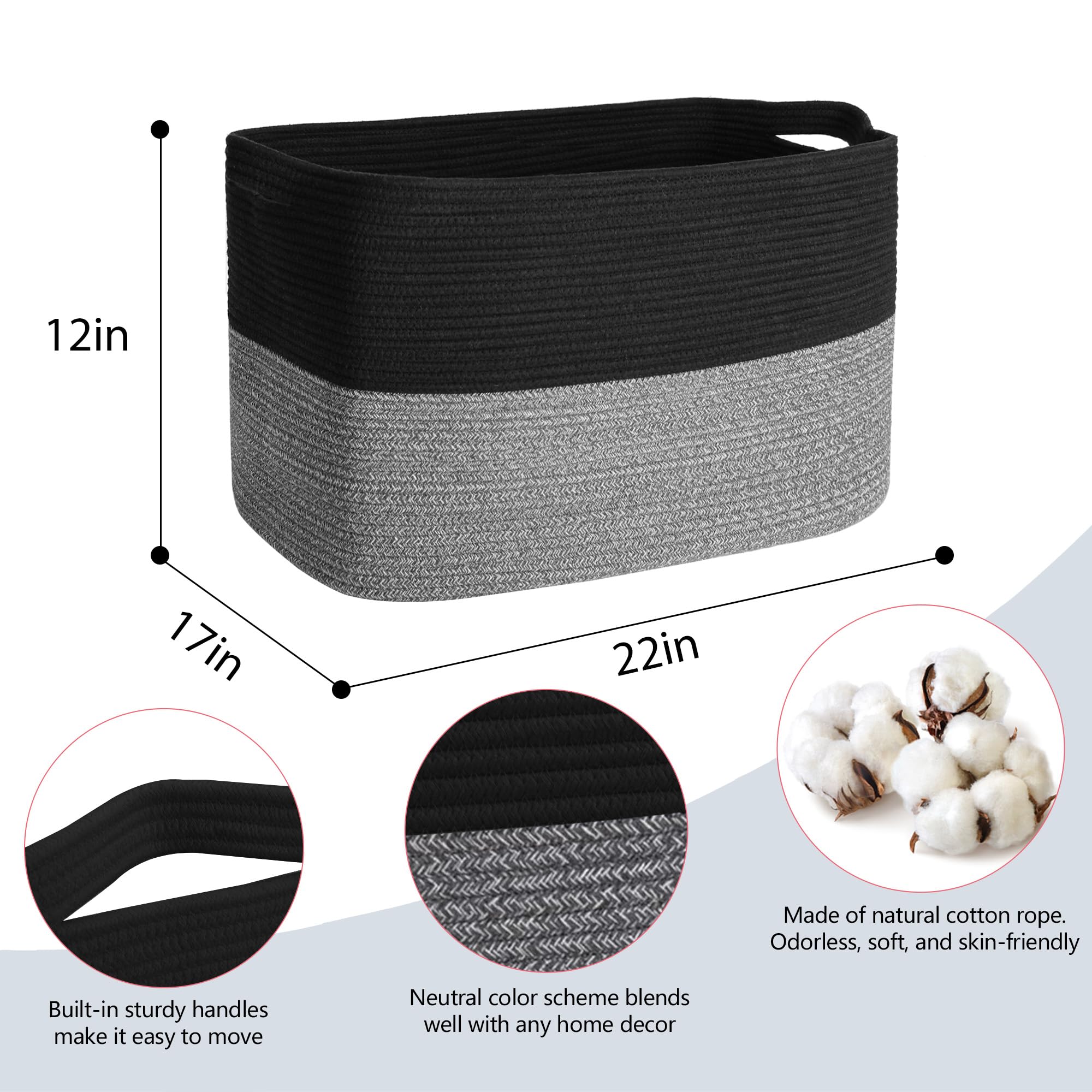 Storex media, cestino, 38,1 x 26,7 x 38,1 cm, nero, caso di 6 (STX00710U06 C