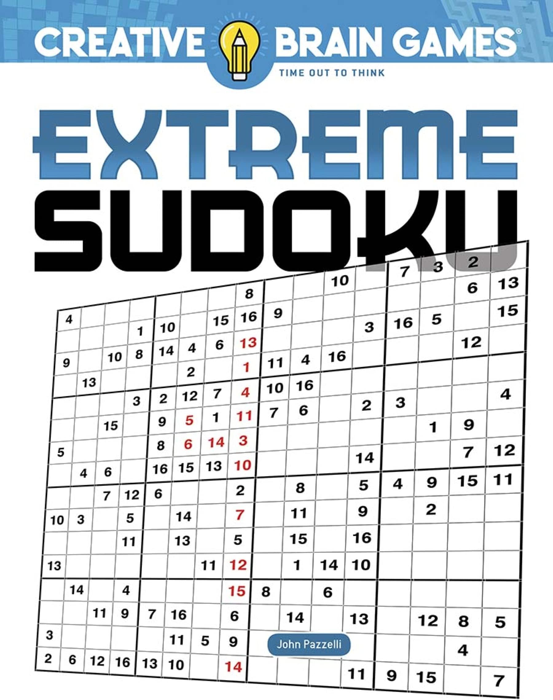 Creative Brain Games Extreme Sudoku (Dover Math Games & Puzzles)