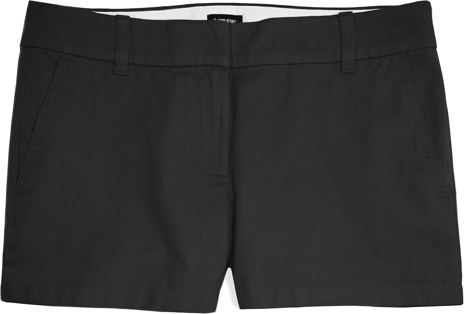 J.Crew Mercantile Women's 3.5" Classic Chino Short, Black