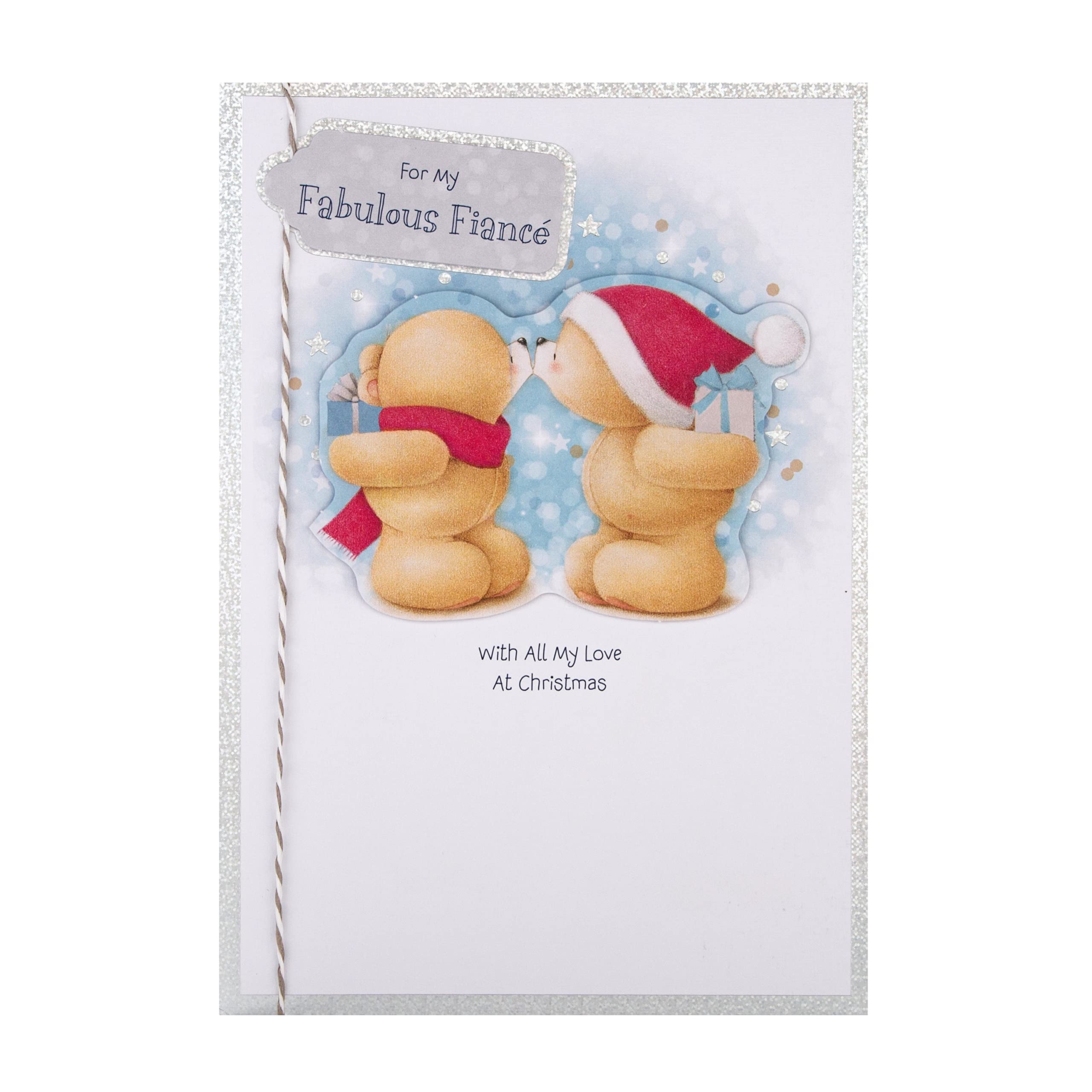Hallmark Biglietto di Natale per qualcuno di speciale, con scritta Cute Forever Friends con corona e cuore