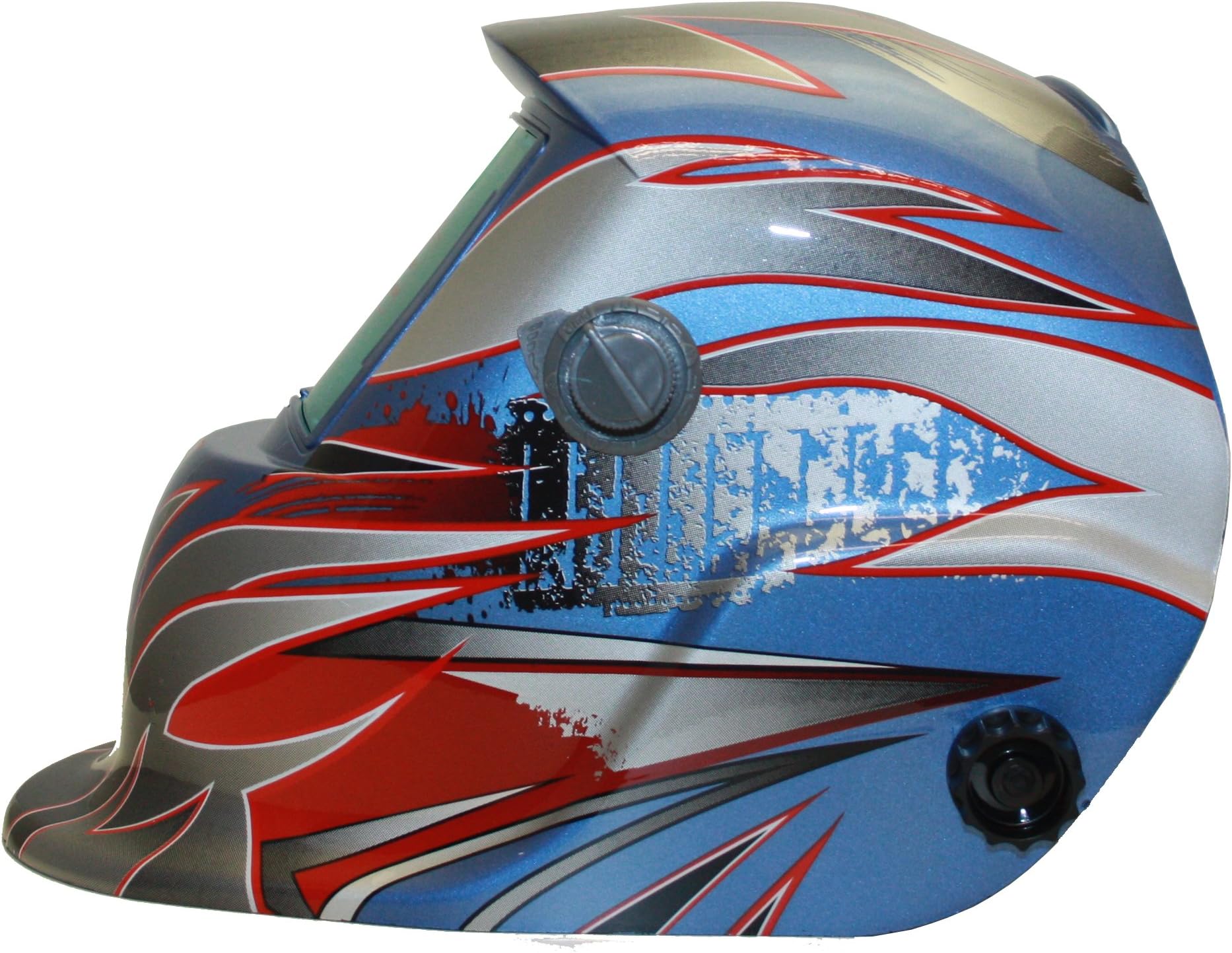 Expert Weld - XW2 - Welding Helmet - Blue Flame Shade 9-13 + Grind