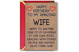 Rude Wife Birthday Card from Husband by Ziwenhu
