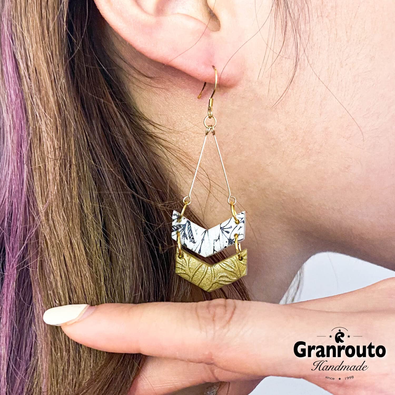 Orecchini Donna Argento 925 Boho Handmade Originale Pendenti Gioielli Lunghi Orecchini per Ragazza Anallergici Ideale Regalo per Donna Bambina
