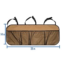 Vista 3 de FH GROUP FH-FB036115 fundas para asientos a rayas, púrpura/negro - Para la mayoría de los autos, camiones, SUV o van, Color, Beige/Negro