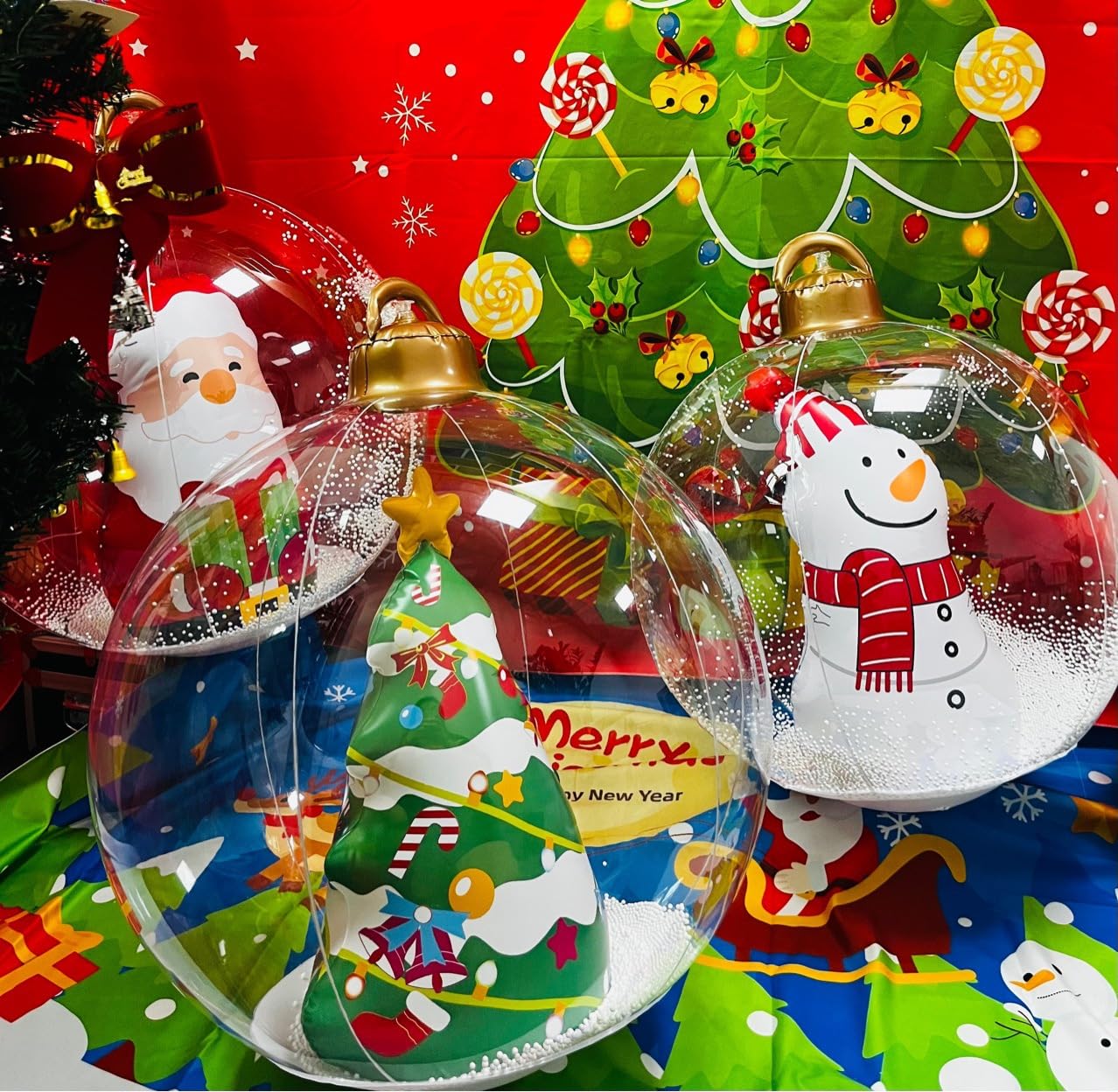Platte kerstballen bedrukken | eigen vorm | JM Promotions