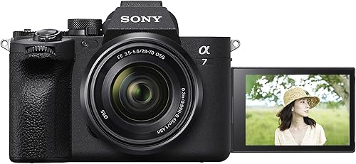 Vista 2 de Sony a7 IV - Cuerpo de cámara sin espejo de fotograma completo con lente de 28 a 70 mm F3.5-5.6 Kit ILCE-7M4K/B Modelo oficial de Sony USA Partner