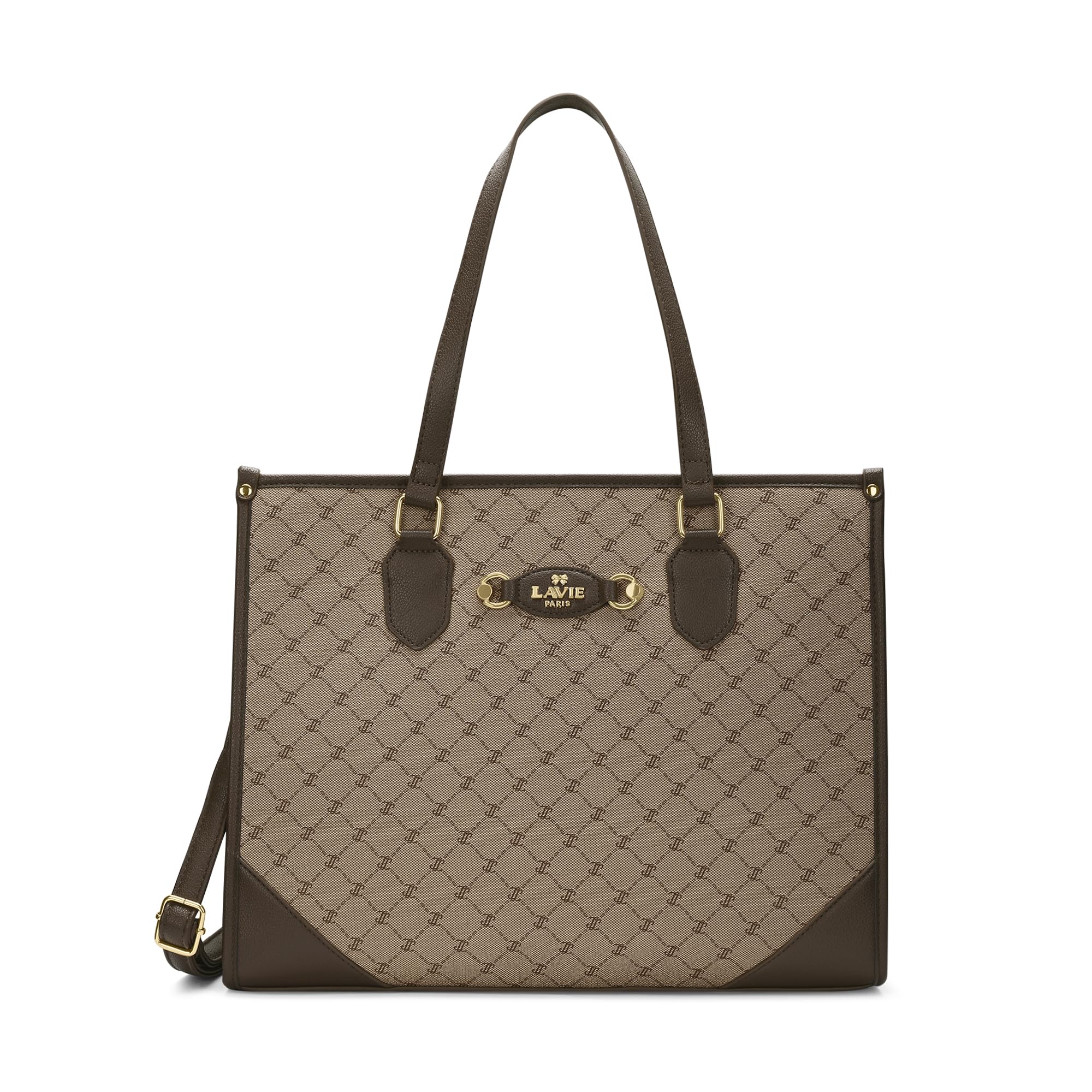 lavie paris Women's Hugo 15 Inch Laptop Tote Handbag | Tote Bag for Work | Ladies Purse | Stylish Shoulder Bag | Gift for Women-picture-25