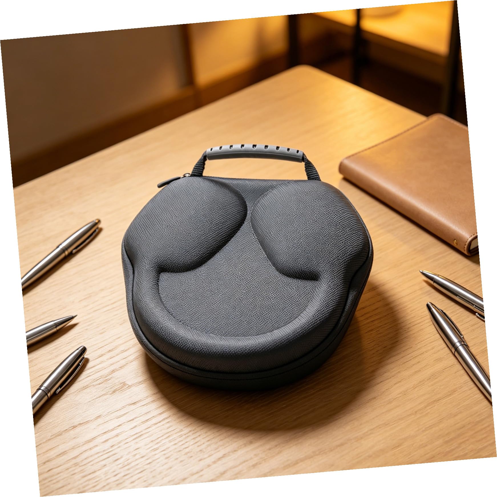 Bolsa para Guardar Auriculares Compatible Estuche De Transporte Portátil para Auriculares Bolsa De Almacenamiento para