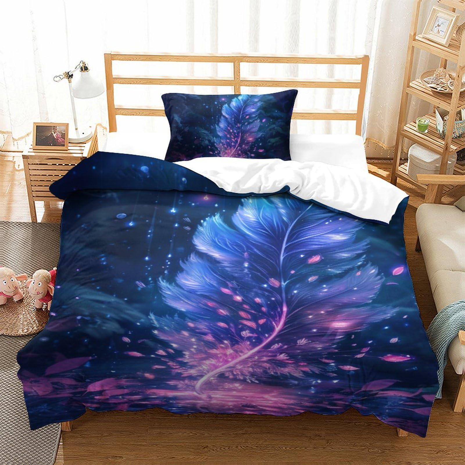 Housse de couette plumes microfibre : finie la corvée de repassage