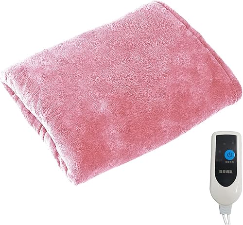 GUSOP Manta térmica de calentamiento rápido y lavable a máquina de cuerpo completo de franela suave para cama sofá hogar oficina