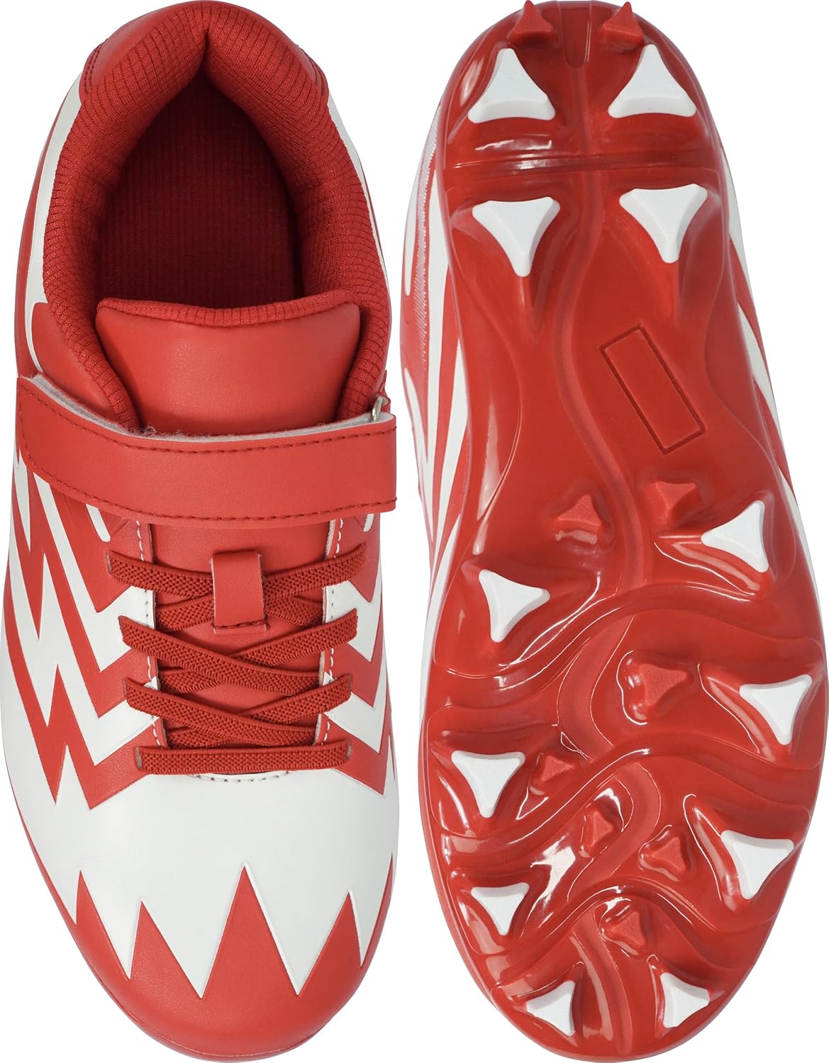 Kids Baseball Cleats - Youth Athletic Softball Shoes - Lightweight and Durable Outdoor Shoes