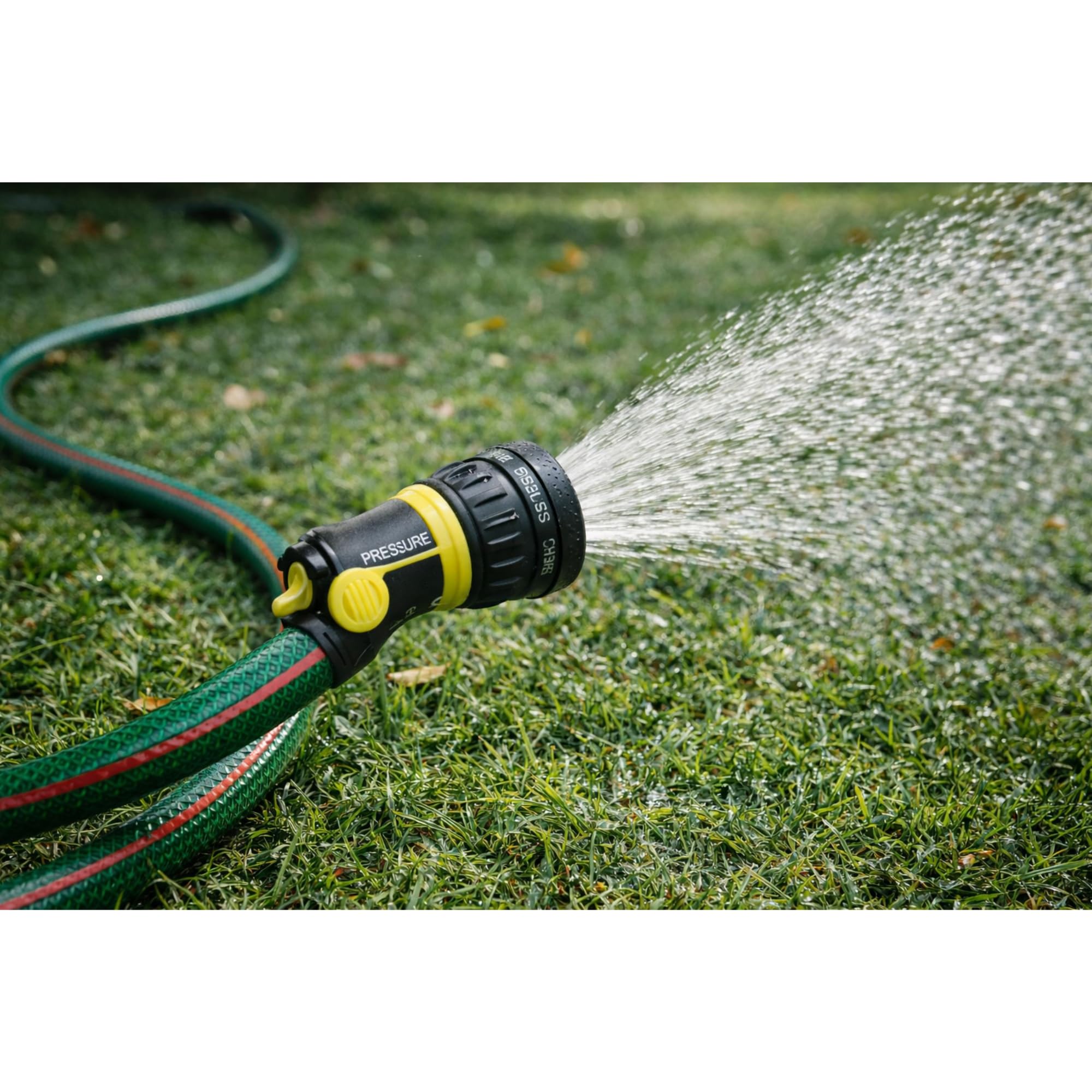 STALCO Gartenschlauch 1 Zoll 25 m 4-lagig mit Kreuzgewebe – Profi Wasserschlauch UV- & Algenbeständig – Flexibler Garten- & Bauschlauch für Bewässerung, Garten & Landwirtschaft S-37811