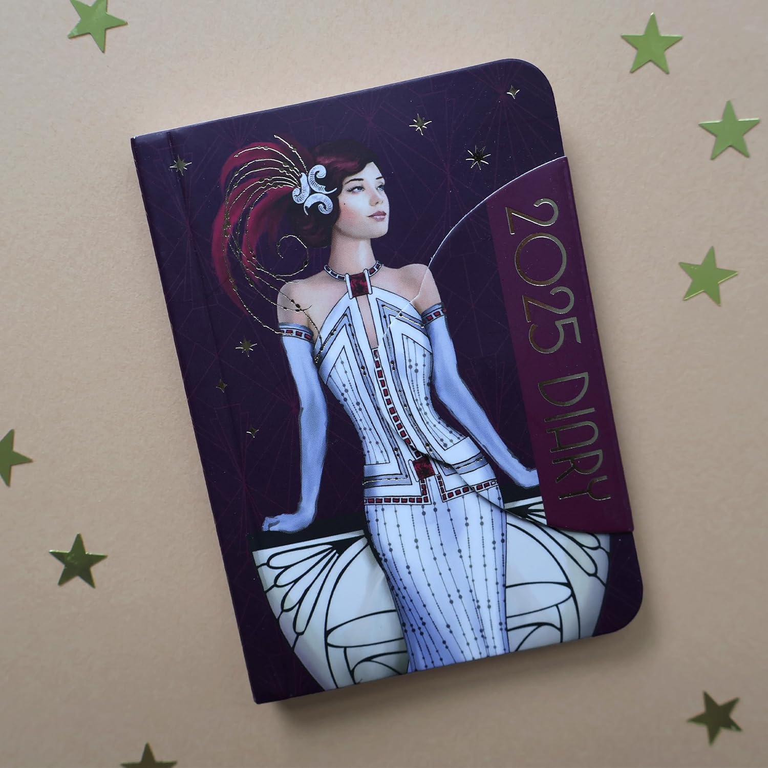 Claire Coxon Art Deco 2025 Mini Weekly View Diary