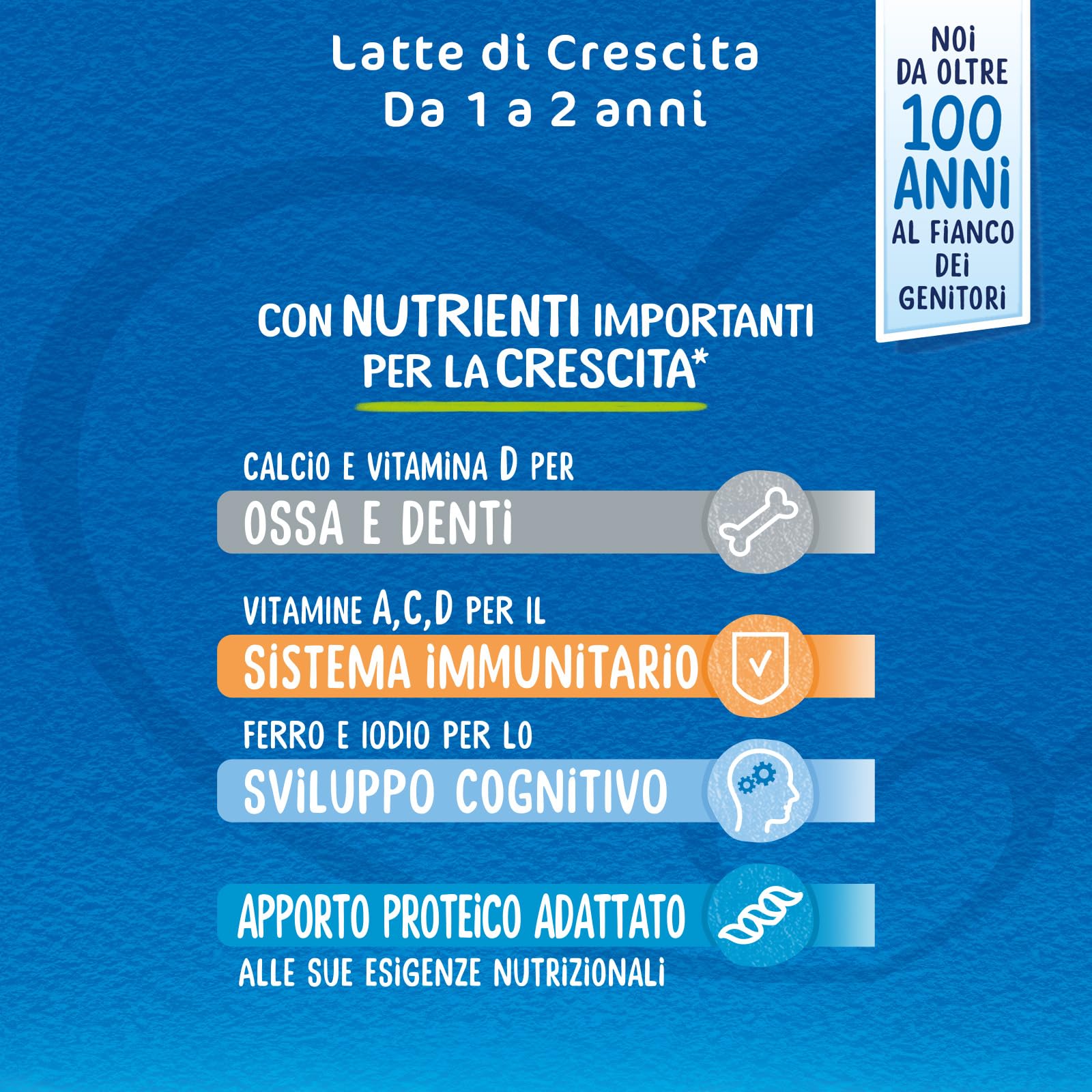 MELLIN 3 - Latte di Crescita in Polvere per Bambini - dal 1° al 2° anno, Gusto Delicato - Confezione da 3080 grammi (4 pezzi da 770g)