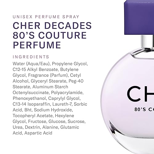 Miniatura 2 de SCENT BEAUTY Cher Decades Couture - Perfume en aerosol unisex - Cher Decades 80's - 1 onza líquida